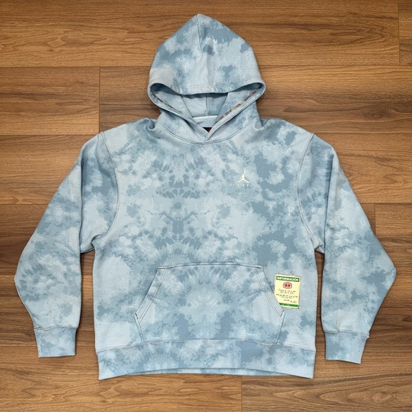 Jordan Other - NEW Air Jordan X J Balvin Fleece Hoodie in 'Celestine Blue/Leche Blue' Size XL